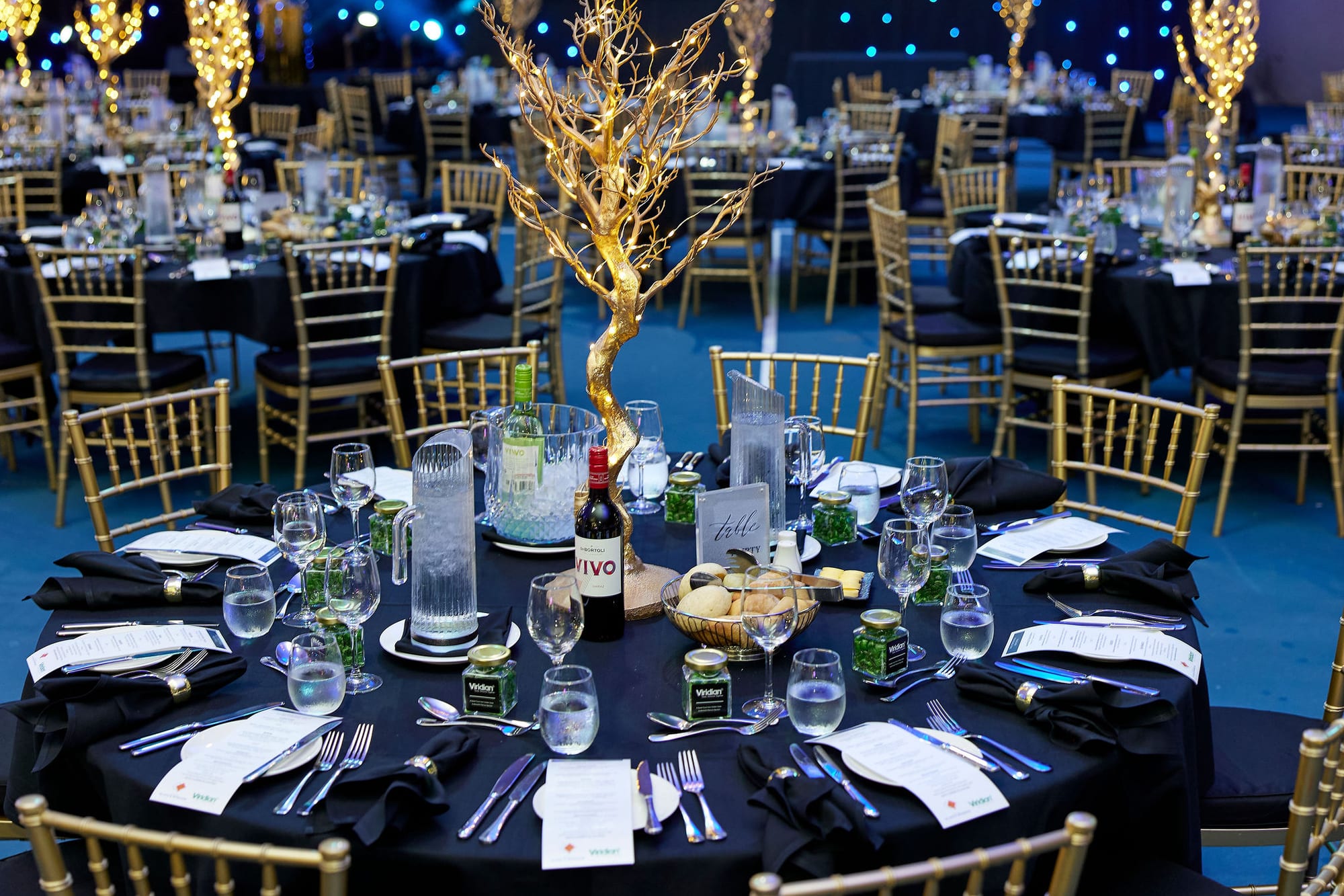 A catering services walkthrough